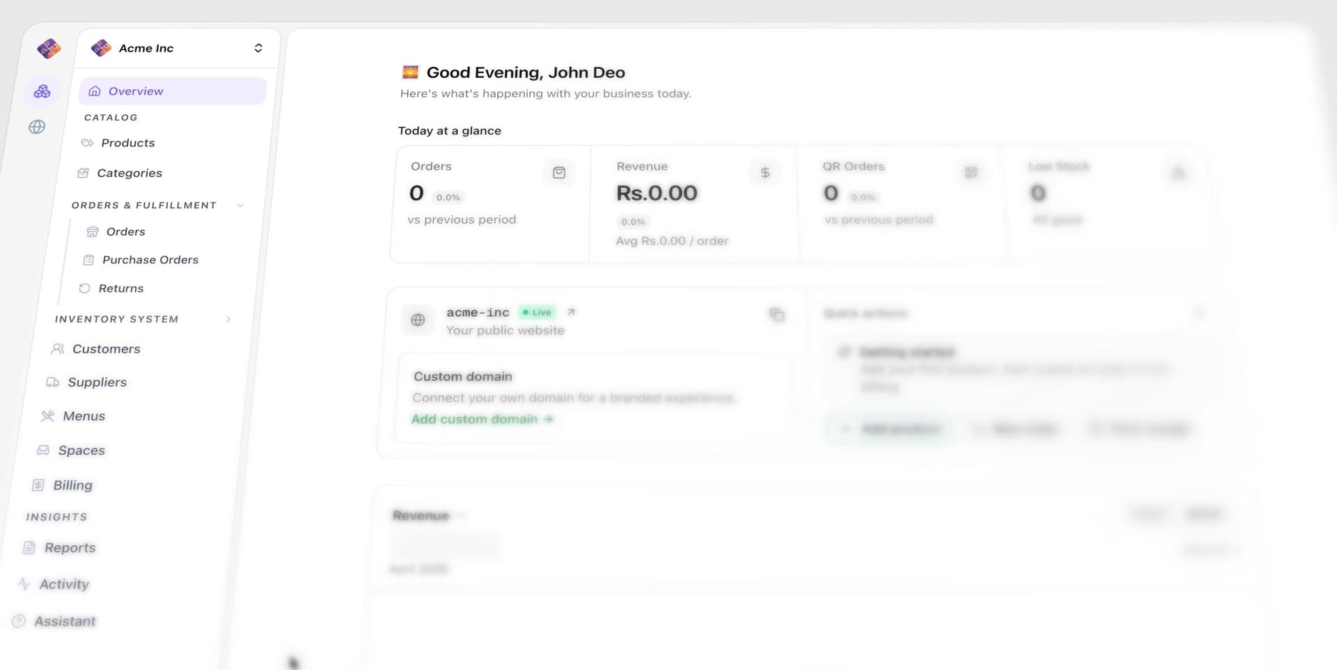 Analytics & Insights screenshot